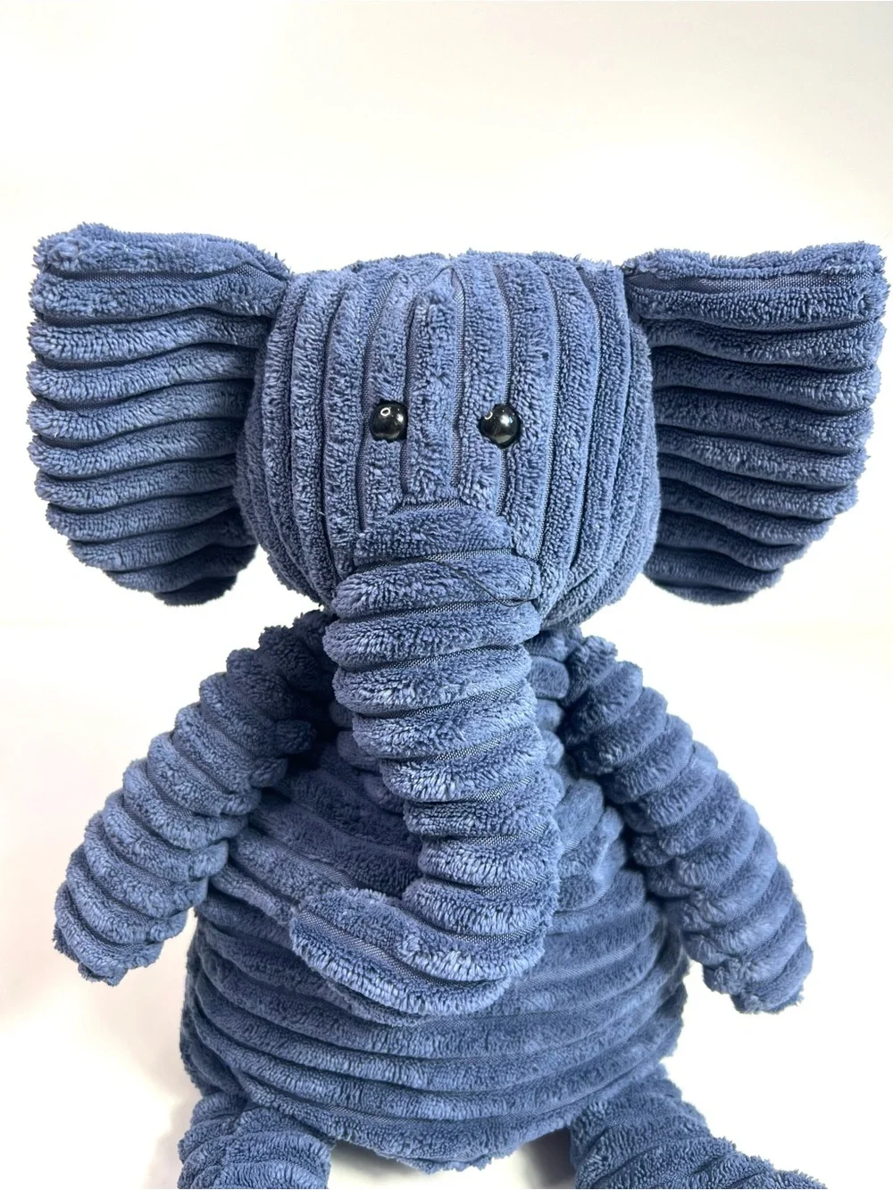 Jellycat 16” Cordy Roy Elephant Blue Corduroy Plush Stuffed Animal